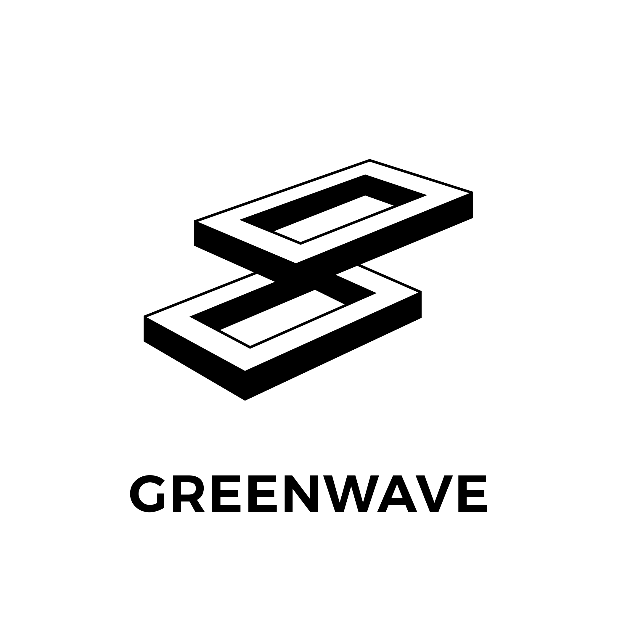 Greenwave logo - black